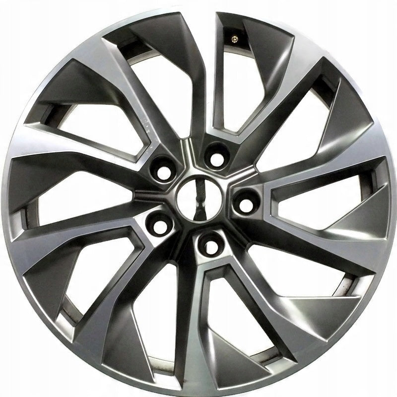 1x Alufelge 17 Zoll 7.0" 5x112 45ET Glanz Graphit 57A601025 Skoda Karoq