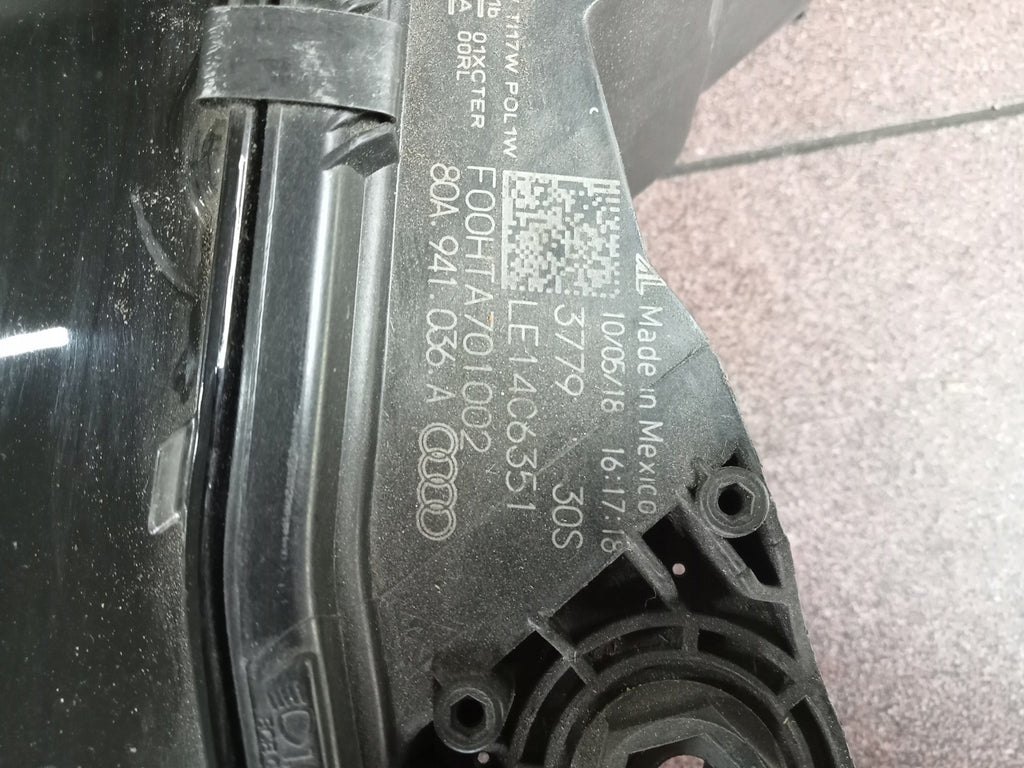Frontscheinwerfer Audi Q5 80A941036A LED Rechts Scheinwerfer Headlight