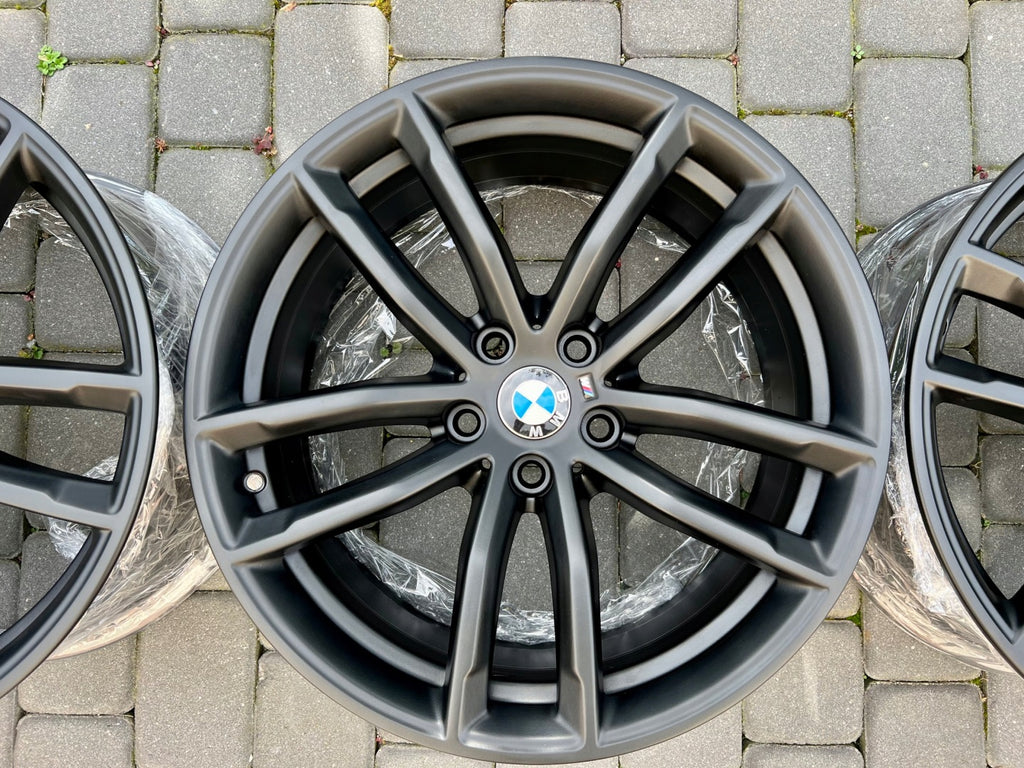 4x Alufelge 18 Zoll 8.0" 5x112 30ET Glanz Graphit 7855081 BMW G31 G30 Rim Wheel FEL8447685541vj
