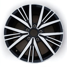 Load image into Gallery viewer, 1x Alufelge 16 Zoll 6.5&quot; 5x112 46ET Glanz Schwarz 5G0601025CD VW Golf Rim Wheel