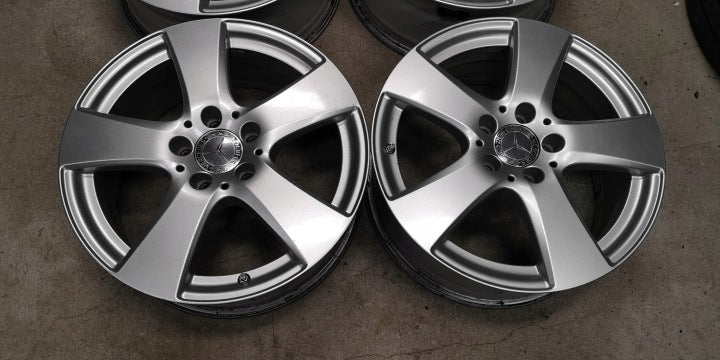 4x Alufelge 17 Zoll 7.0" 5x112 48 5ET A2054015500 Mercedes-Benz Viano Rim Wheel FEL1850090008ui