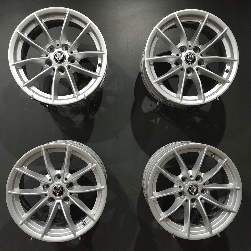 4x Alufelge 16 Zoll 6.5" 5x112 22ET Audi I Rim Wheel FEL7767227611ma