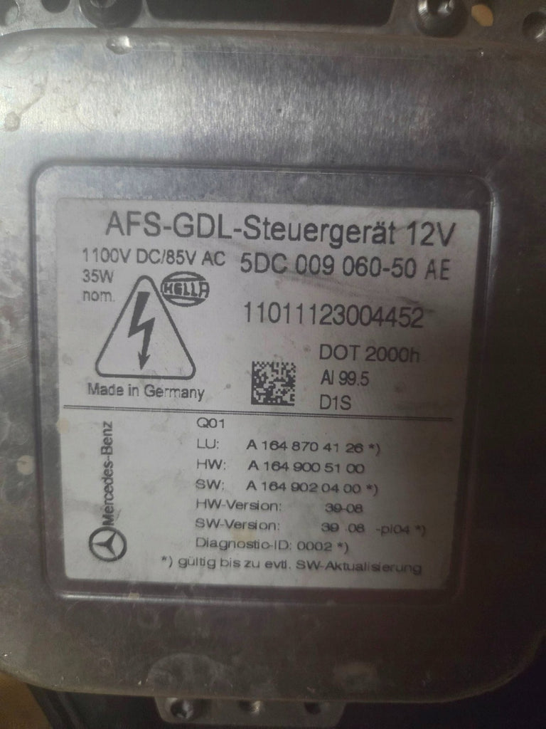 Frontscheinwerfer Mercedes-Benz W164 A1648203859 Xenon Rechts Headlight SCH7799116159us