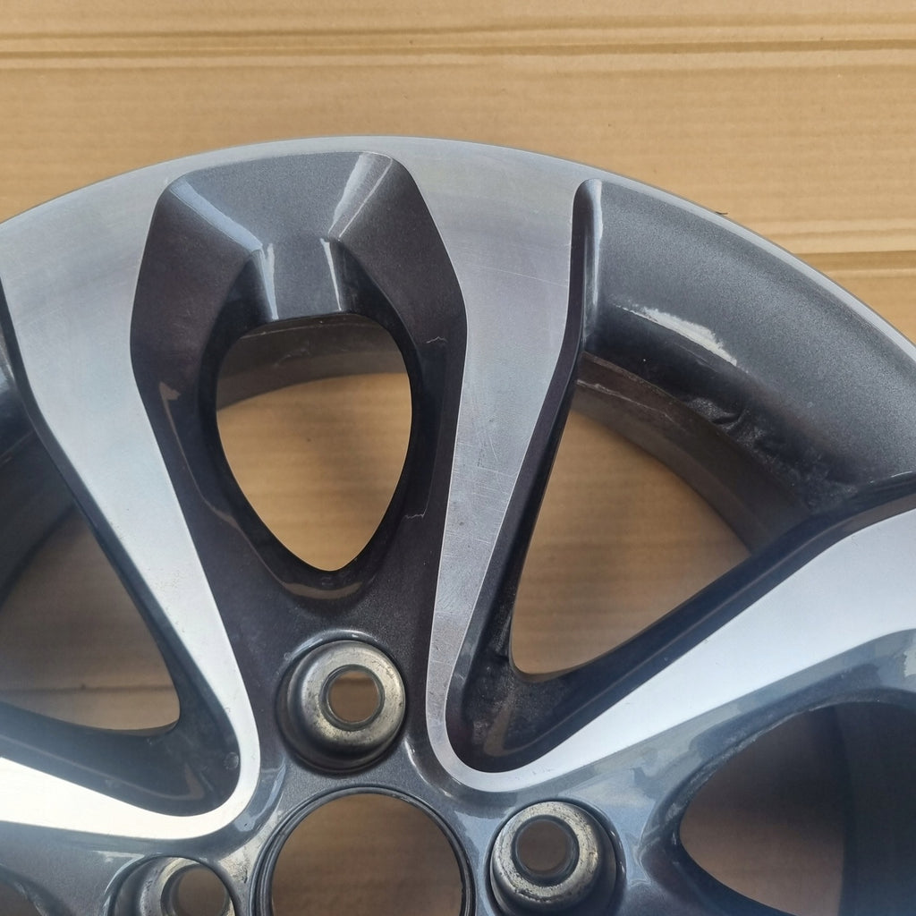 1x Alufelge 16 Zoll 6.0" 4x100 KE409-3V101 Nissan Micra Rim Wheel