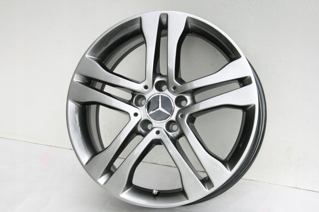 4x Alufelge 18 Zoll 7.0" 5x112 46ET Glanz A1564010102 Mercedes-Benz X156 FEL2702268043lu