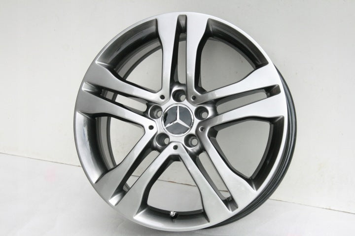 4x Alufelge 18 Zoll 7.0" 5x112 46ET Glanz A1564010102 Mercedes-Benz X156 FEL2702268043lu