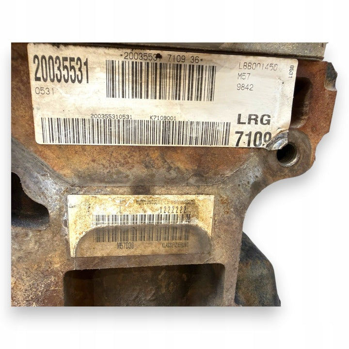 Motor BMW X5 E53 M57D30 306D1 3.0 184PS 168TKm 2001 Diesel Engine Komplett MOT8054814931yx