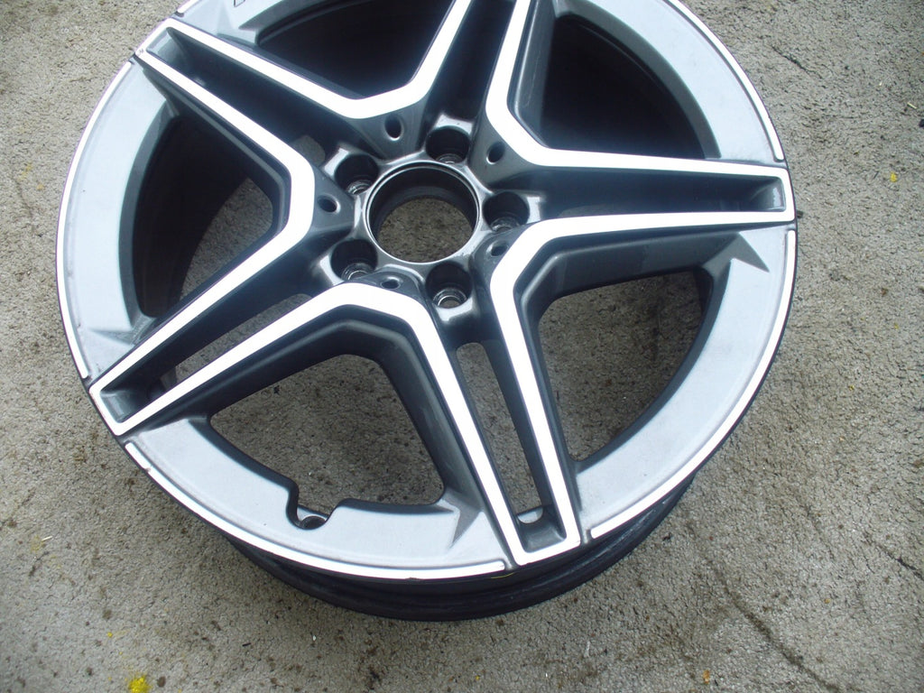 1x Alufelge 18 Zoll 7.5" 5x112 44ET 87169090 Mercedes-Benz W205 Rim Wheel FEL9181257622fh