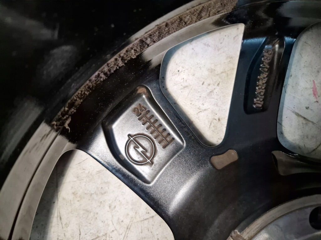 1x Alufelge 16 Zoll 6.5" 4x108 38ET Glanz Silber 9847228980 Opel Corsa F FEL1384900847jn