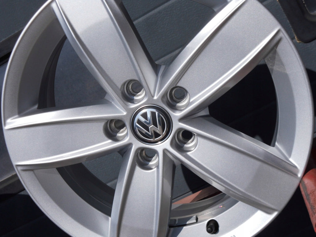 4x Alufelge 15 Zoll 5.5" 5x100 40ET Glanz Silber 2G0071495 Skoda Fabia IV Polo FEL3295865317jm