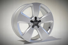 Laden Sie das Bild in den Galerie-Viewer, 4x Alufelge 17 Zoll 7.5" 5x112 51ET Glanz Silber 8V0601025BK Audi C6 Rim Wheel FEL1852696965bc