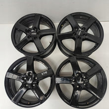 Laden Sie das Bild in den Galerie-Viewer, 4x Alufelge 17 Zoll 7.0" 5x114.3 50ET Schwarz Hyundai I Rim Wheel FEL8360422511px
