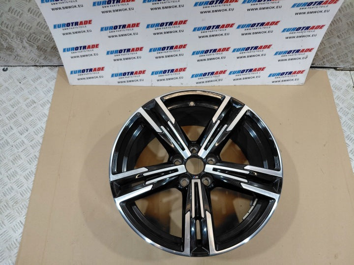 1x Alufelge 18 Zoll 8.5" 5x112 40ET 8746632 BMW G21 G22 G20 G23 G42 Rim Wheel FEL7485466100cj