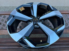 Load image into Gallery viewer, 1x Alufelge 19 Zoll 7.5" 5x114.3 35ET Glanz Schwarz 403006PA3A Nissan I FEL3509933302yd