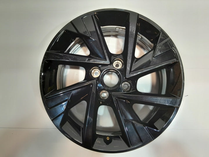 1x Alufelge 16 Zoll 6.5" 4x108 38ET Glanz 9847228980 Opel Corsa F Rim Wheel FEL9448044035xt