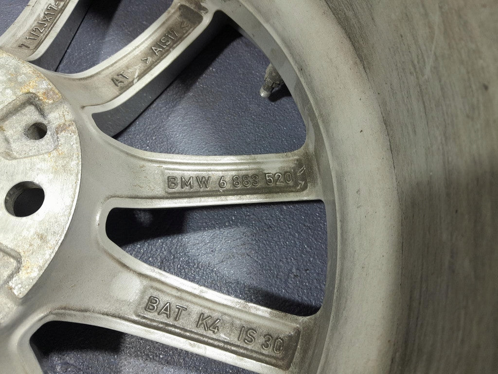 4x Alufelge 17 Zoll 7.5" 5x112 30ET Glanz 6883520 BMW Rim Wheel FEL9415019222yc