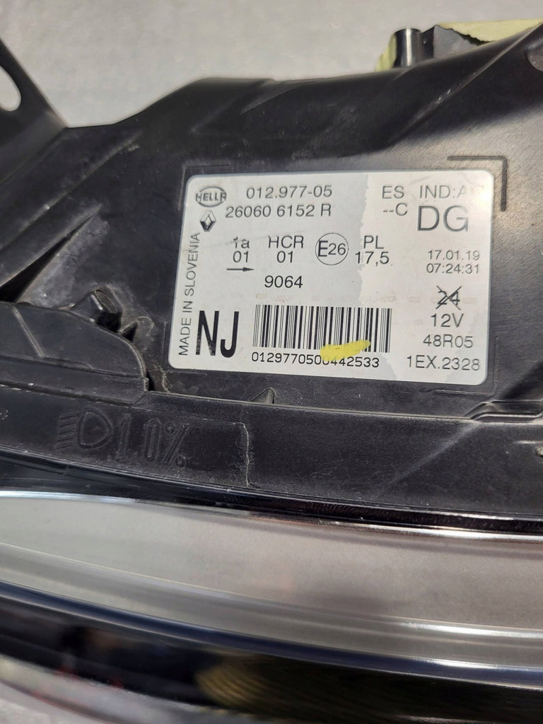 Frontscheinwerfer Renault Captur I 260606152R Links Scheinwerfer Headlight SCH3615589010mr