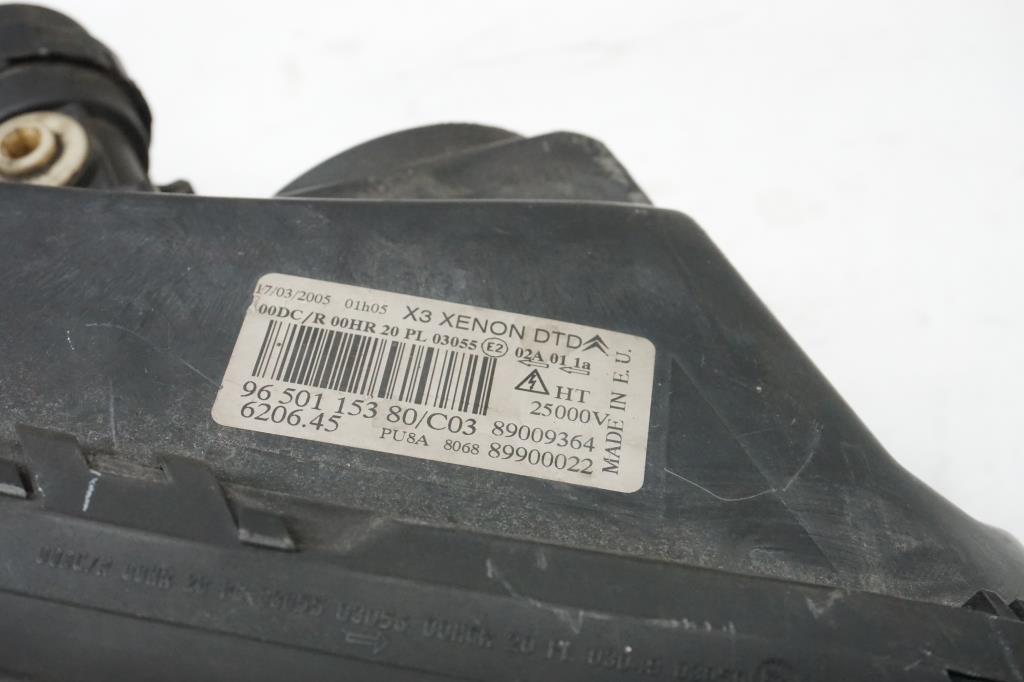 Frontscheinwerfer Citroën C5 I 9650115380 Xenon Rechts Scheinwerfer Headlight