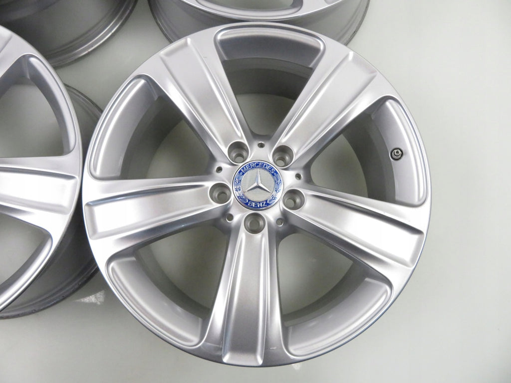 4x Alufelge 18 Zoll 8.0" 5x112 38ET Glanz Silber A2534012100 Mercedes-Benz Glc FEL7231651318tx