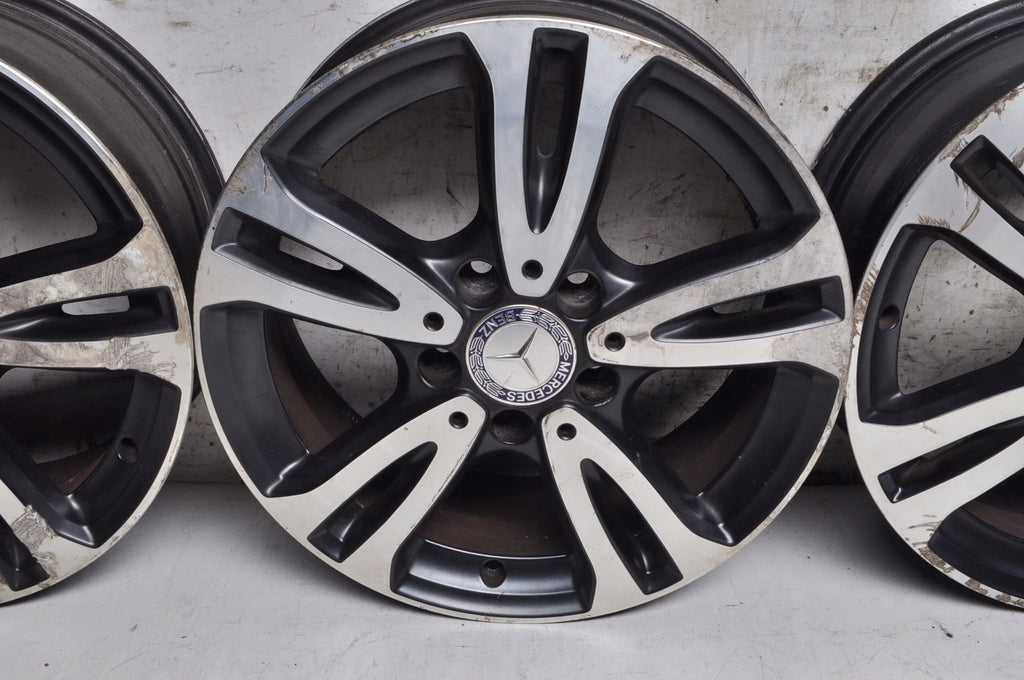 4x Alufelge 16 Zoll 6.5" 5x112 49ET A2464010000 Mercedes-Benz W246 Rim Wheel