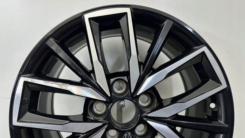 1x Alufelge 17 Zoll 7.5" 5x114.3 40ET Glanz Schwarz PW457-02008 Toyota Corolla FEL9962179197rc