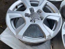 Load image into Gallery viewer, 4x Alufelge 16 Zoll 7.5&quot; 5x112 45ET Glanz Silber 8K0601025 Audi Rim Wheel