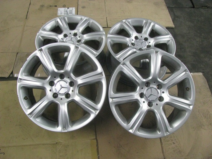 4x Alufelge 17 Zoll 7.5" 5x112 36ET A2094015102 Mercedes-Benz Clk C209 Rim Wheel FEL1773499073eh