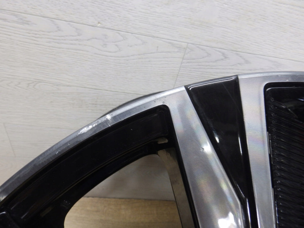 1x Alufelge 18 Zoll 8.0" 5x108 48ET Glanz Schwarz 9835058180 Peugeot 308 Iii