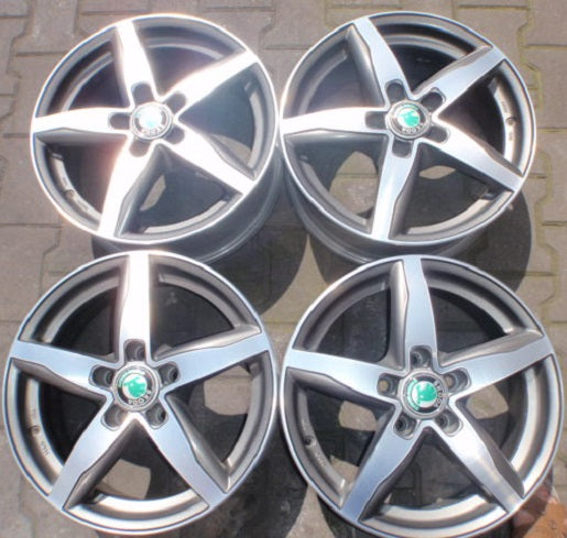 4x Alufelge 16 Zoll 7.0" 5x112 42ET KBA47684 Rim Wheel FEL8567938239mf