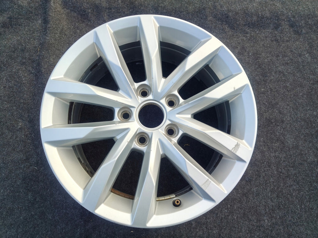 1x Alufelge 16 Zoll 6.5" 5x112 41ET Glanz Silber 3G0601025BM VW Passat B8 FEL2074427158gm