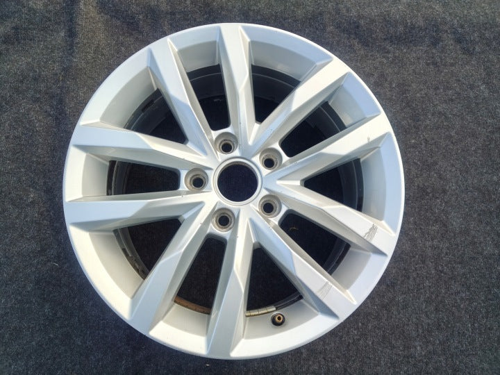 1x Alufelge 16 Zoll 6.5" 5x112 41ET Glanz Silber 3G0601025BM VW Passat B8 FEL2074427158gm