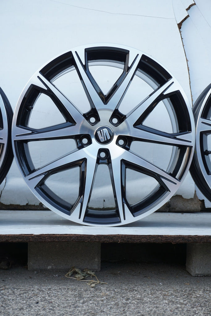 4x Alufelge 19 Zoll 8.0" 5x112 45ET Glanz Schwarz 575601025 Seat Rim Wheel FEL2179443411ev