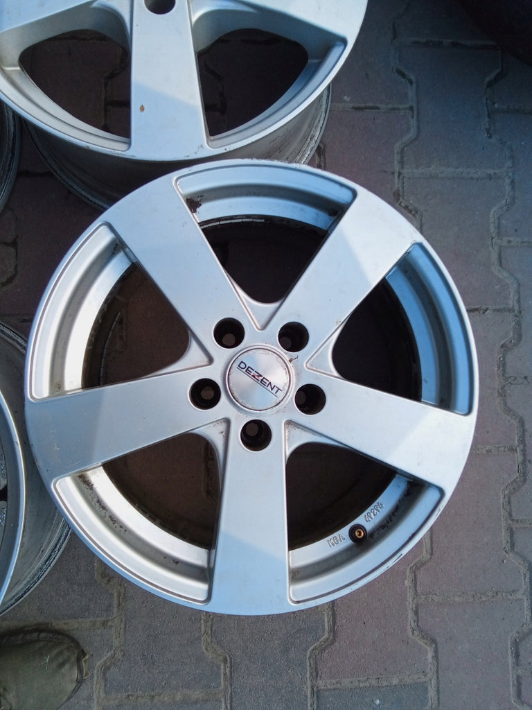 4x Alufelge 16 Zoll 7.0" 5x108 30ET Silber KBA49294 Rim Wheel FEL4279260784ig