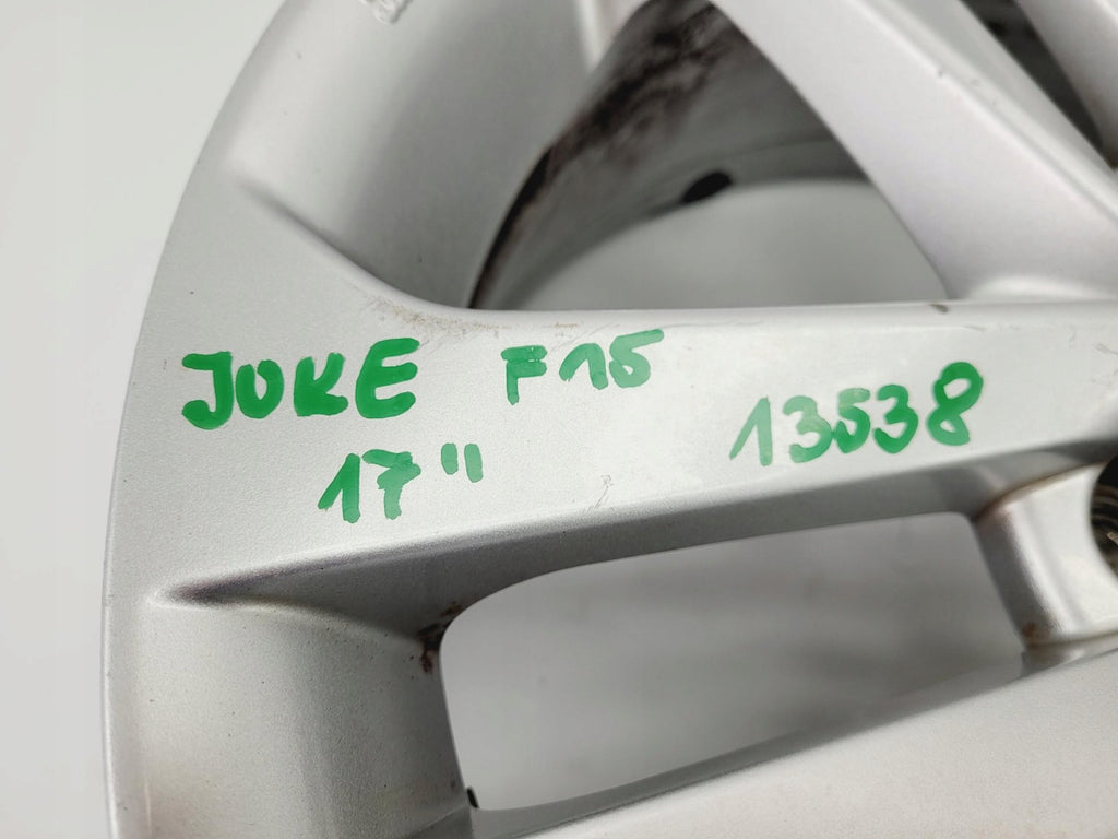 1x Alufelge 17 Zoll 7.0" 5x114.3 N457015 Nissan Juke Rim Wheel FEL7217991178jj