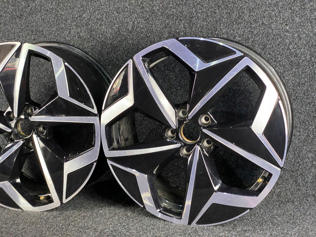 1x Alufelge 19 Zoll 7.5" 5x112 50ET Glanz Schwarz 10A601025S VW Id.3 Rim Wheel FEL6341367390jy