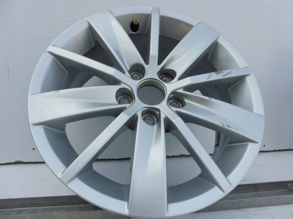 1x Alufelge 15 Zoll 6.0" 5x100 40ET 6C0601025H VW Polo Rim Wheel FEL2897555230wh