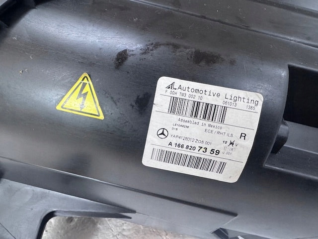 Frontscheinwerfer Mercedes-Benz W166 A1668507359 Rechts Scheinwerfer Headlight SCH1599110382mc