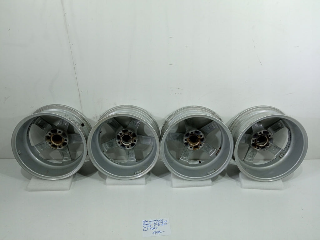 4x Alufelge 16 Zoll 6.5" 5x110 37ET KBA47675 Fiat 500x Rim Wheel FEL4283027714fy