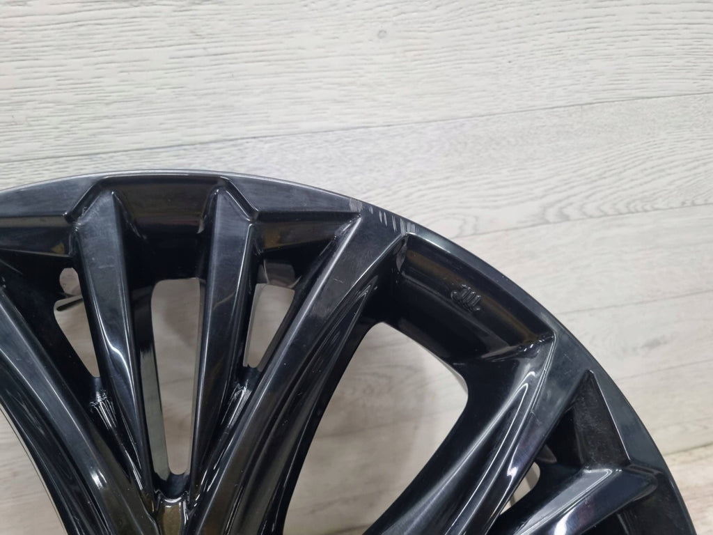 1x Alufelge 17 Zoll 6.5" 5x100 50ET Glanz Schwarz PW4570D005 Toyota Yaris FEL6314419307fj
