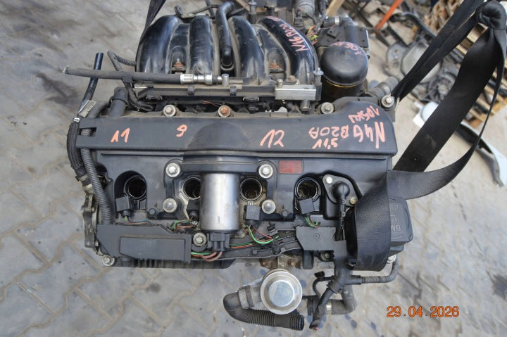 Motor BMW 3 E46 N46B20A 2.0 Benzin Engine Unkomplett MOT7160690987xz