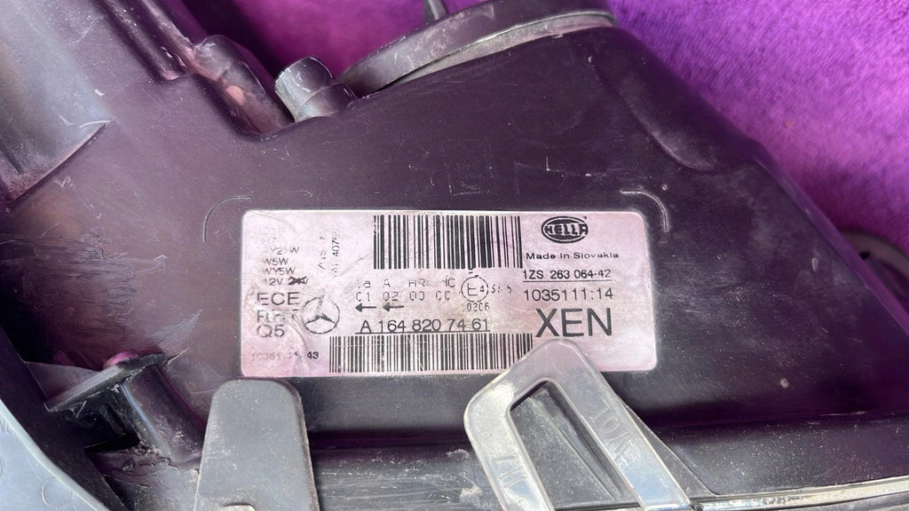 Frontscheinwerfer Mercedes-Benz A164820XX61 Xenon Rechts Scheinwerfer Headlight SCH9973901633ji