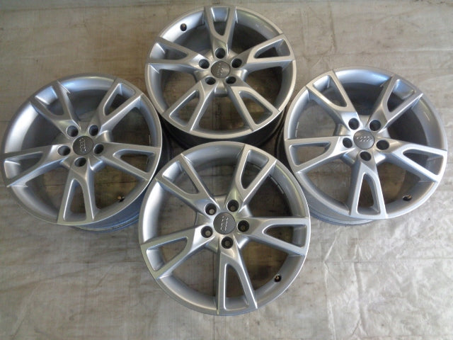 4x Alufelge 18 Zoll 7.0" 5x112 38ET Glanz Silber 4G9071498 Audi A6 C7 Rim Wheel FEL8112300926dh