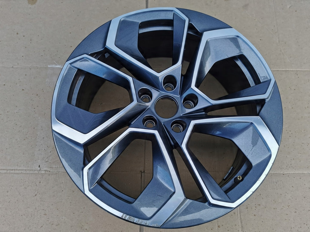 1x Alufelge 19 Zoll 7.5" 5x112 48ET Glanz Graphit 5E3601025S Mg Octavia 5e3 Iv