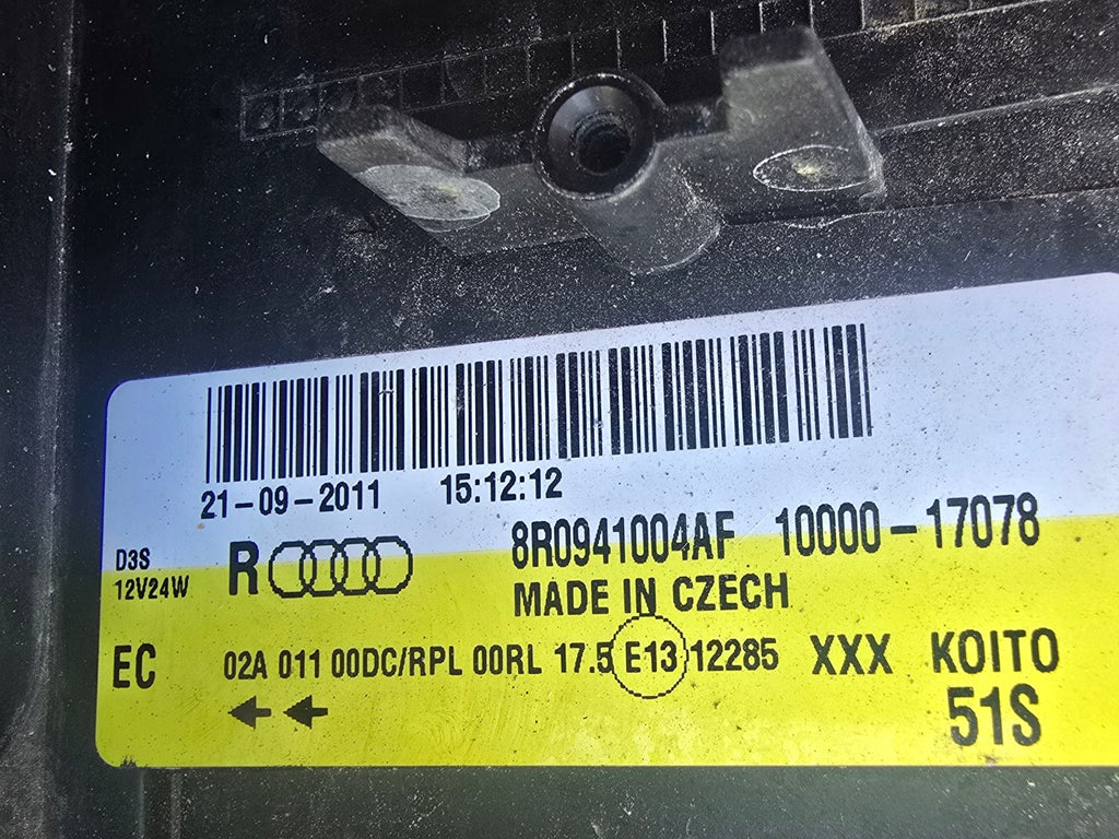 Frontscheinwerfer Audi Q5 8R0941004AF Xenon Rechts Scheinwerfer Headlight SCH7489109368iv