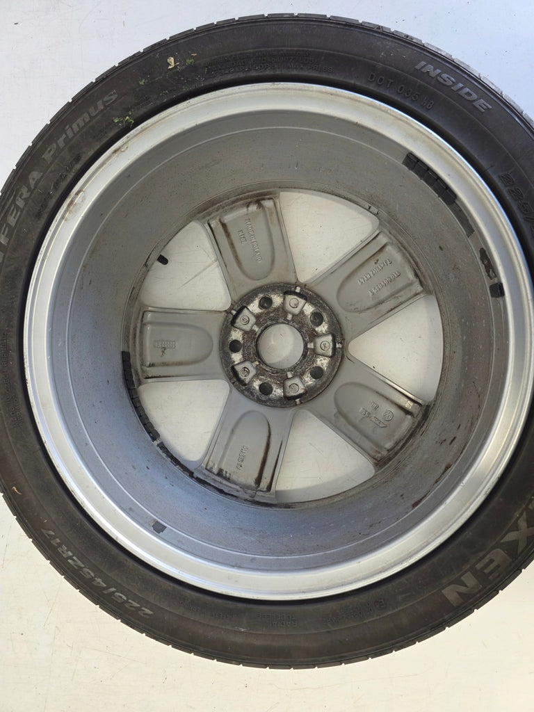1x Alufelge 17 Zoll 7.0" 5x112 47ET Glanz Silber 1T0601025T VW Touran Golf FEL5441209910bh