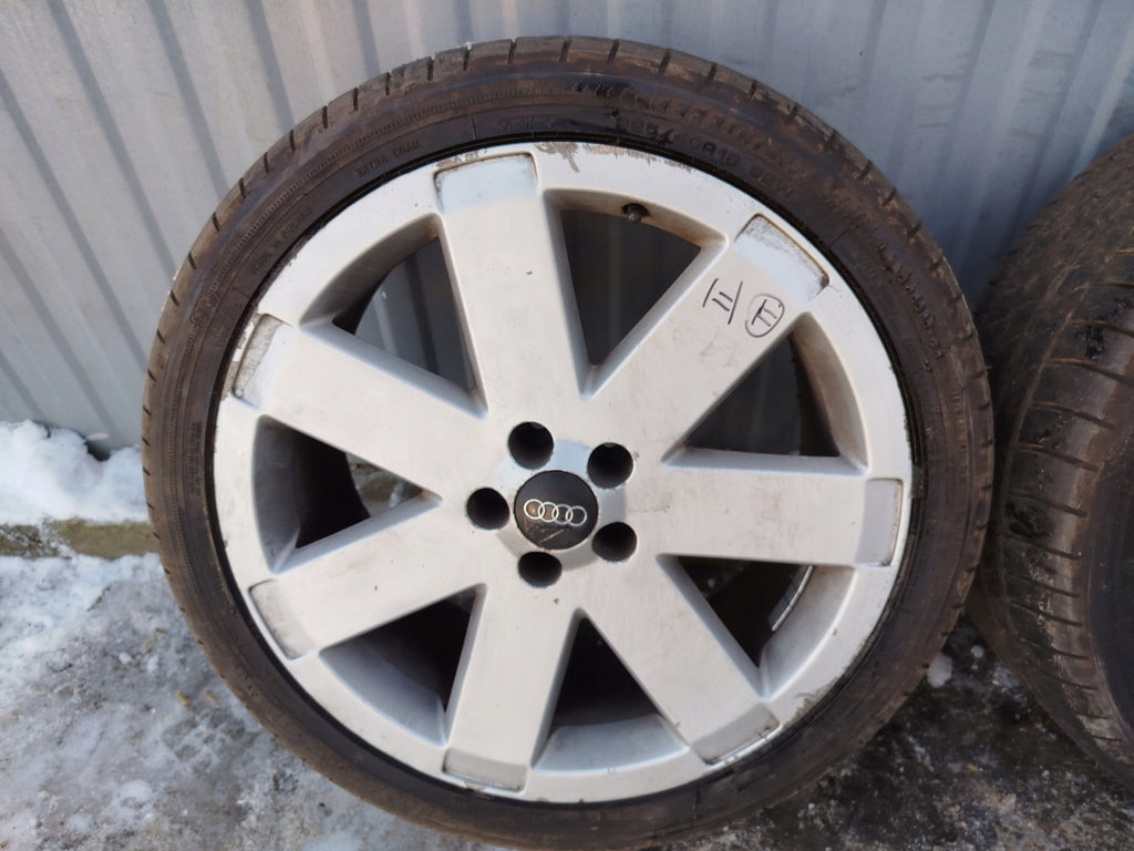 1x Alufelge 18 Zoll 7.5" 5x100 32ET Glanz Silber 8N0601025 Audi Rim Wheel FEL8202672934rw
