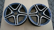 Laden Sie das Bild in den Galerie-Viewer, 1x Alufelge 18 Zoll 7.5" 5x112 49ET Glanz Schwarz A1774011500 Mercedes-Benz Amg FEL2717207856pb
