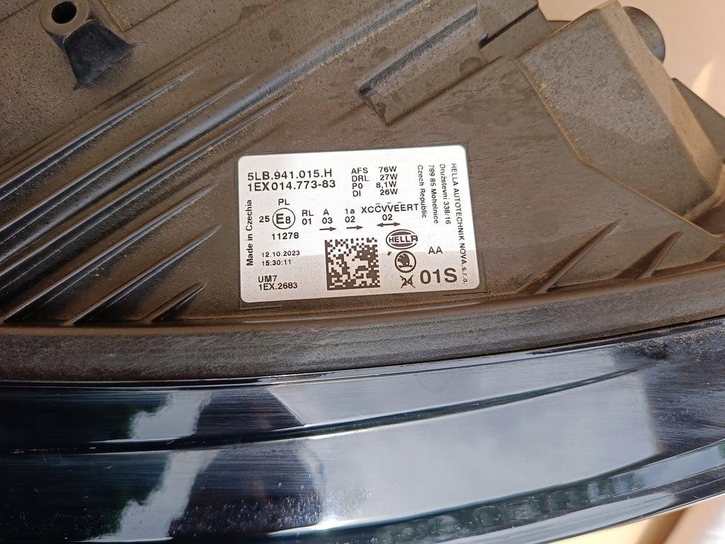 Frontscheinwerfer Skoda Enyaq 1EX014773-83 5LB941015H LED Links Headlight