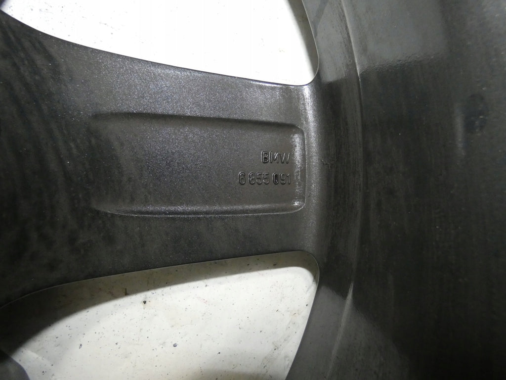 1x Alufelge 17 Zoll 7.5" 5x120 54ET Glanz 6855091 BMW Mg Rim Wheel FEL2831153458rq