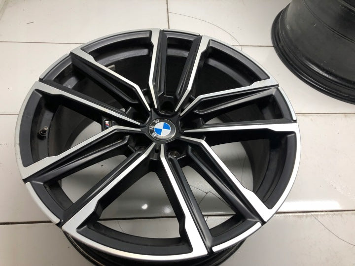 1x Alufelge 19 Zoll 8.0" 5x112 27ET Matt Schwarz 8747000 BMW G21 G20 Rim Wheel FEL3074650562ct